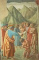 El bautismo de los neófitos Cristiano Quattrocento Renacimiento Masaccio